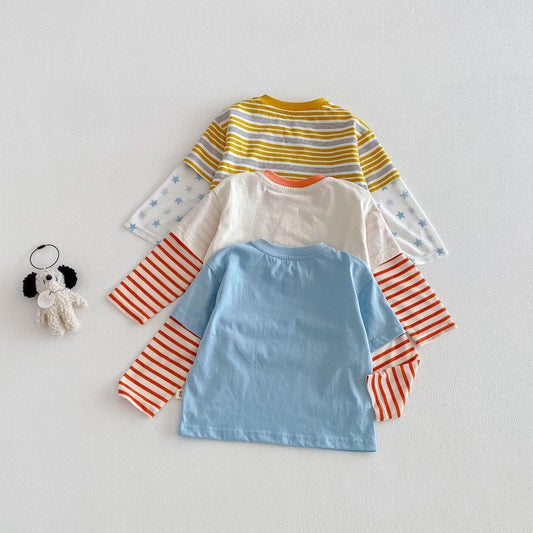 חולצת כותנה ארוכה