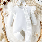 אוברול סריג מתוק לתינוקות דגם שוהם