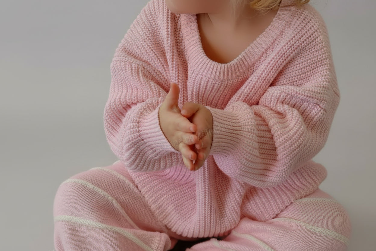 סוודר כותנה איכותי לתינוקות