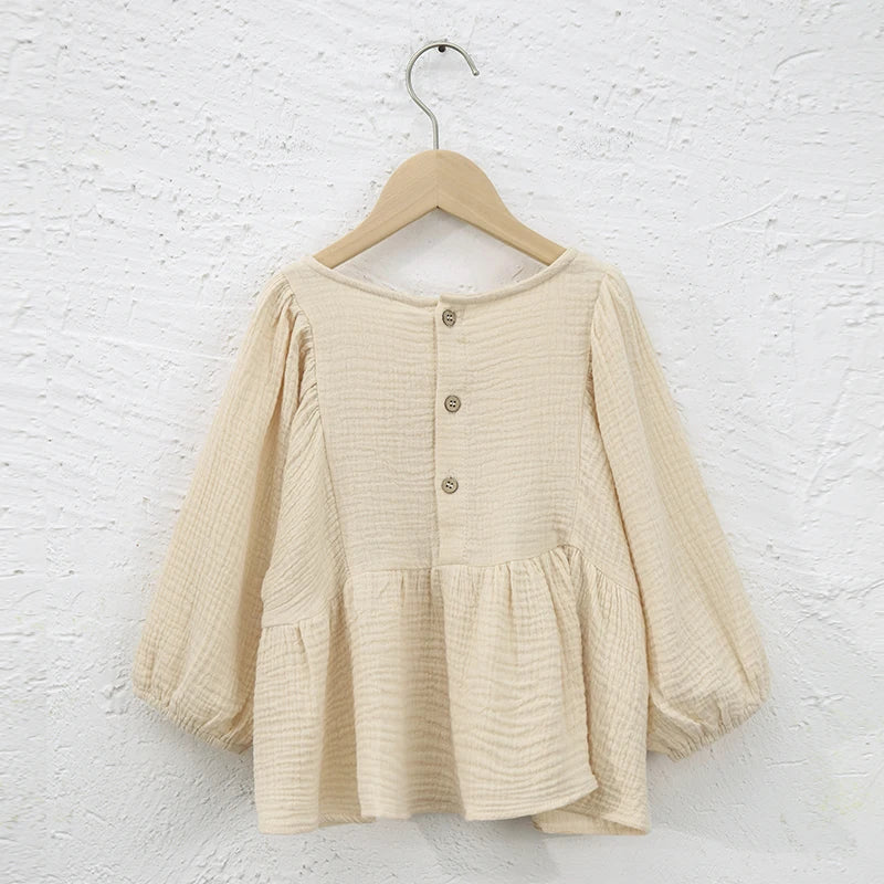 טופ כותנה בגזרת שמלה קצרה מושלם