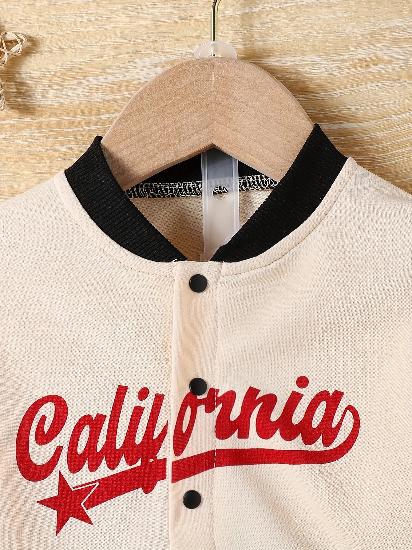 סט בגדי תינוקות דגם Cartoon – חולצה ארוכה + מכנס תואם עם כפתורים