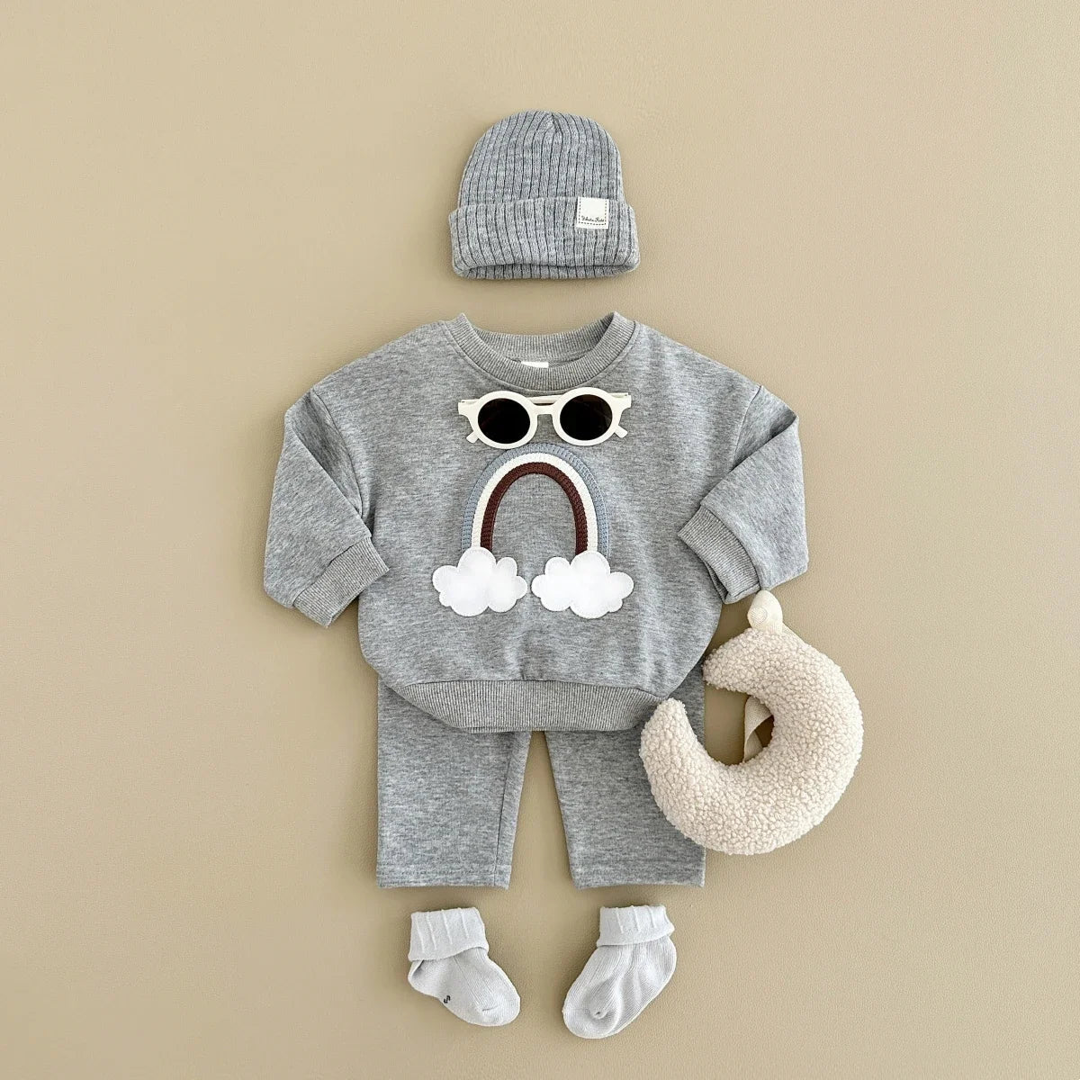 סט קשת בענן מפנק