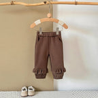 מכנסי כותנה רחבים קלאסי