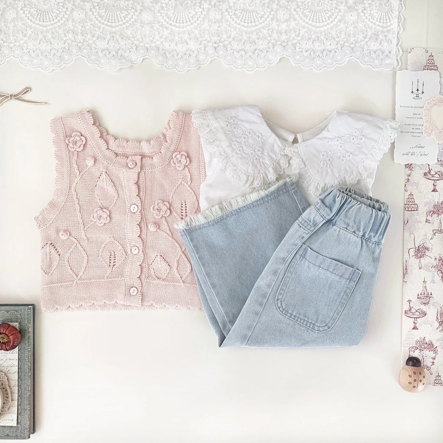 סוודר כותנה דגם נעמי