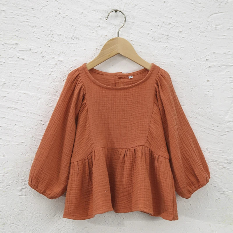 טופ כותנה בגזרת שמלה קצרה מושלם