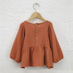 טופ כותנה בגזרת שמלה קצרה מושלם