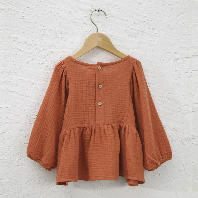 טופ כותנה בגזרת שמלה קצרה מושלם