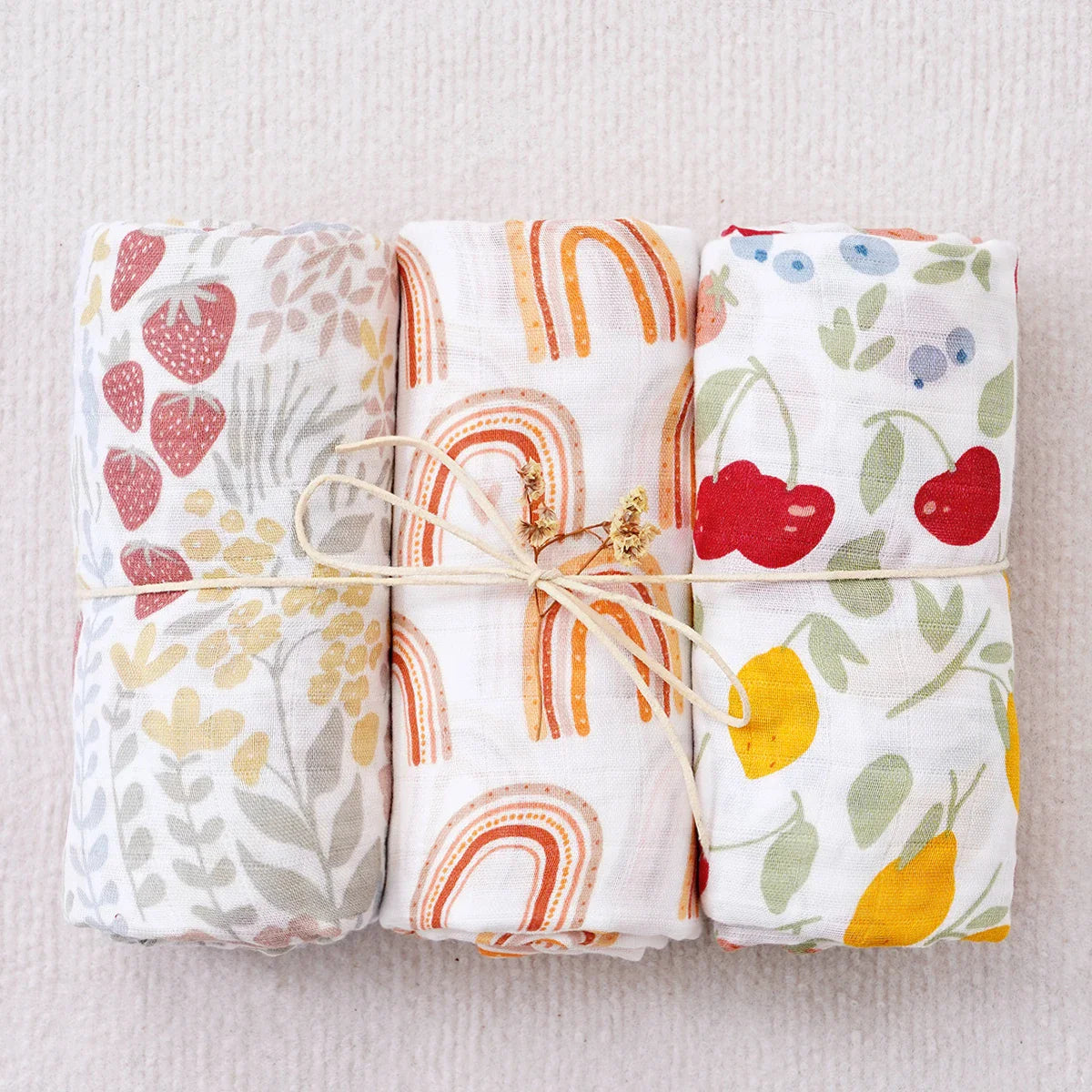 סט 3 שמיכות סטייל