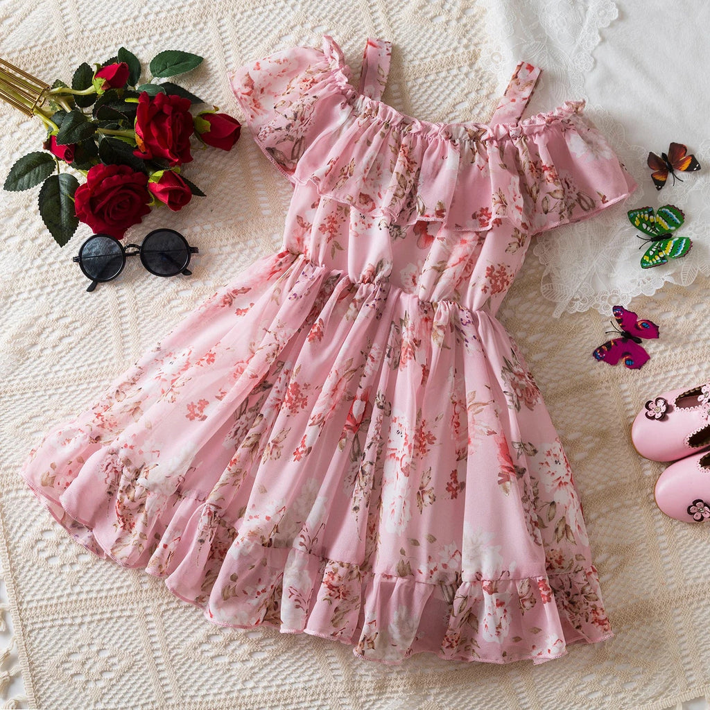 שמלת פרחים מהאגדות דגם איילה