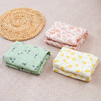 סט 3 שמיכות כותנה קלאסיות