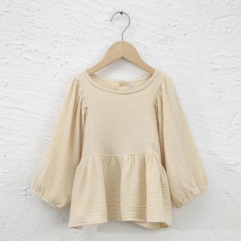 טופ כותנה בגזרת שמלה קצרה מושלם