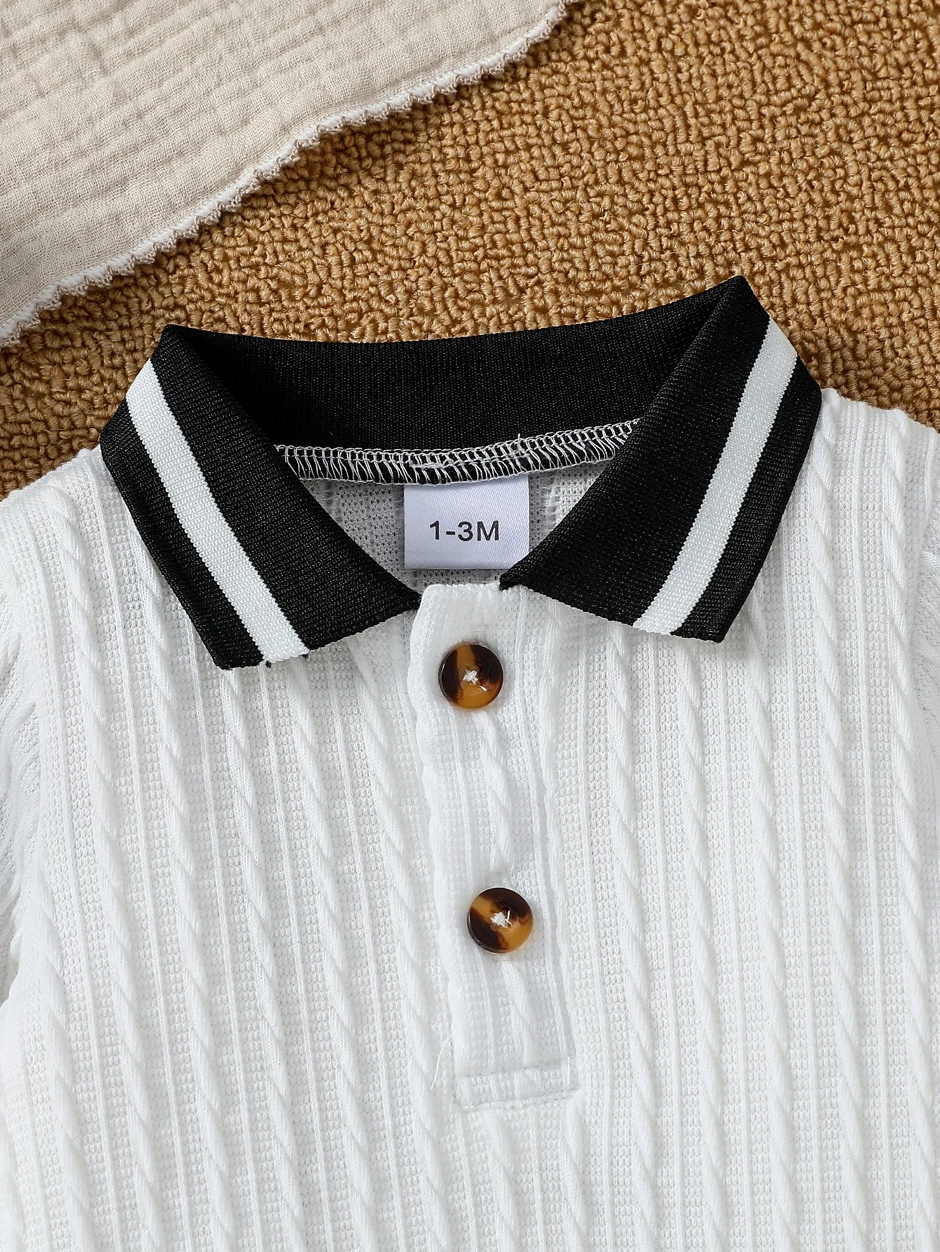 אוברול צווארון קלאסי לתינוק