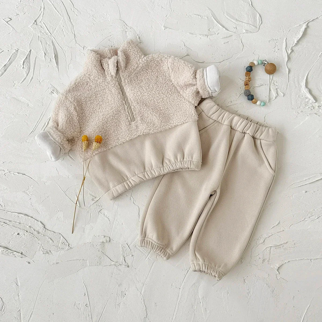 סט סוודר+ ומכנס אלגנטים