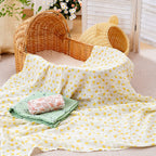 סט 3 שמיכות כותנה קלאסיות