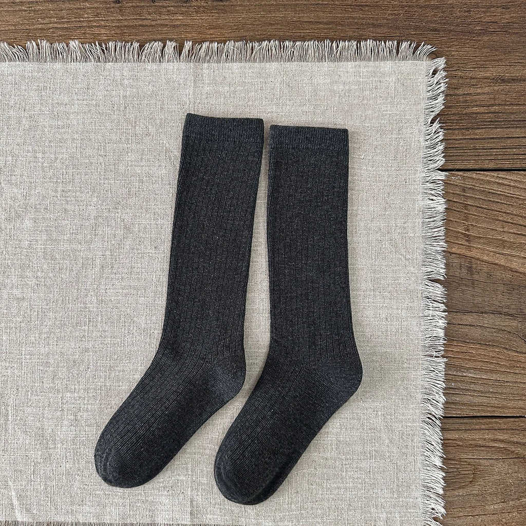 גרבי ילדים מחממות כותנה