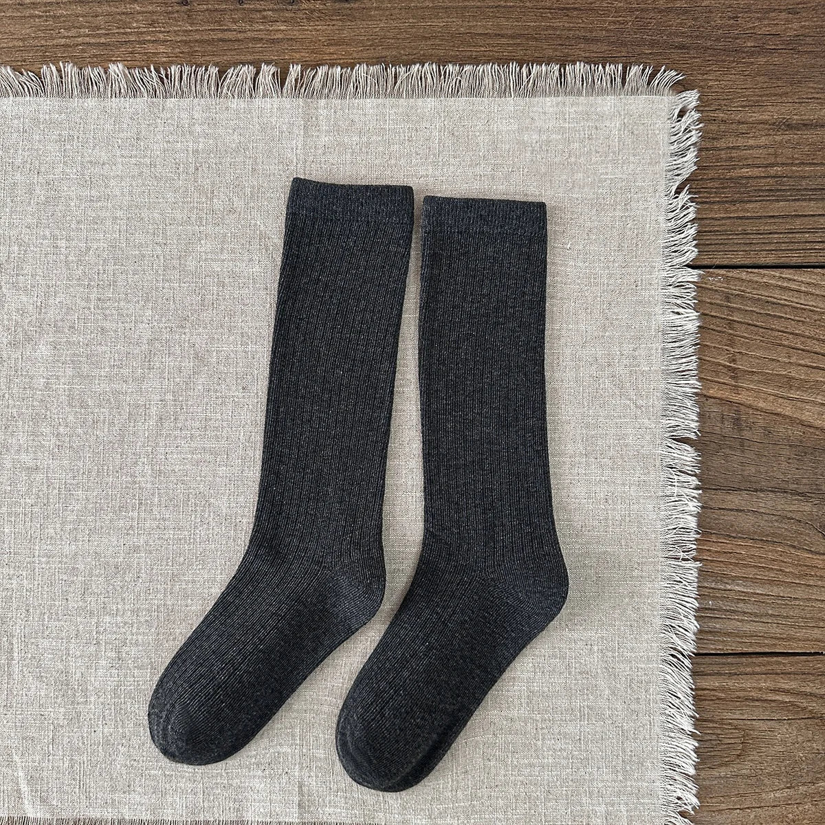 גרבי ילדים מחממות כותנה