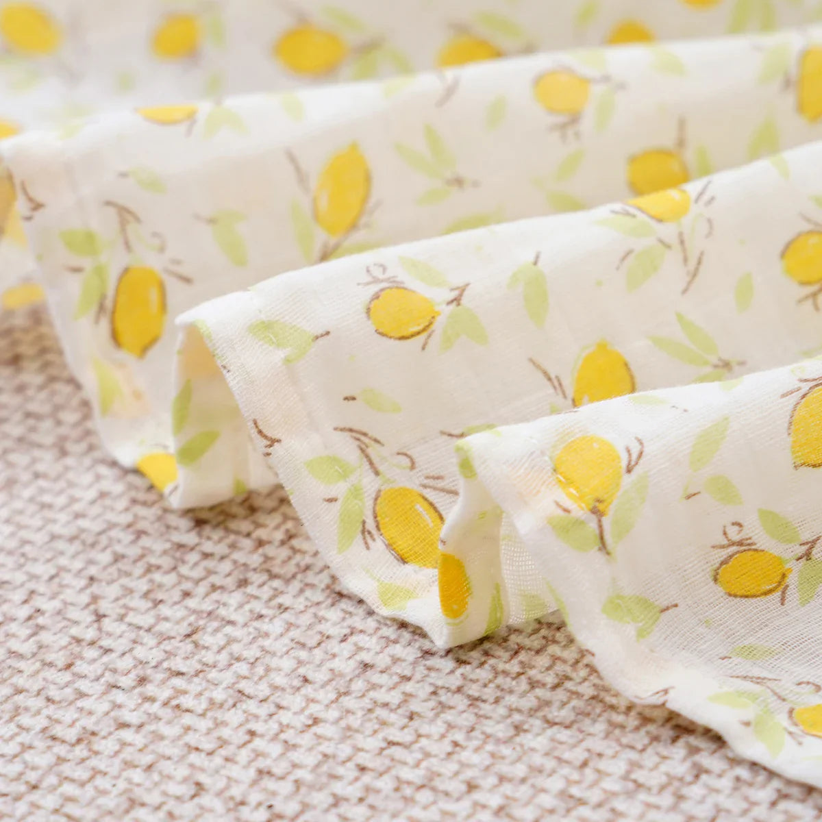 סט 3 שמיכות כותנה קלאסיות