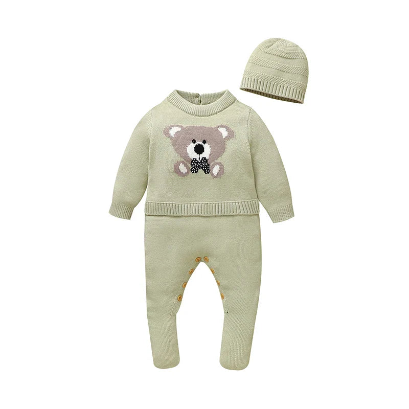 אוברול דובי +כובע