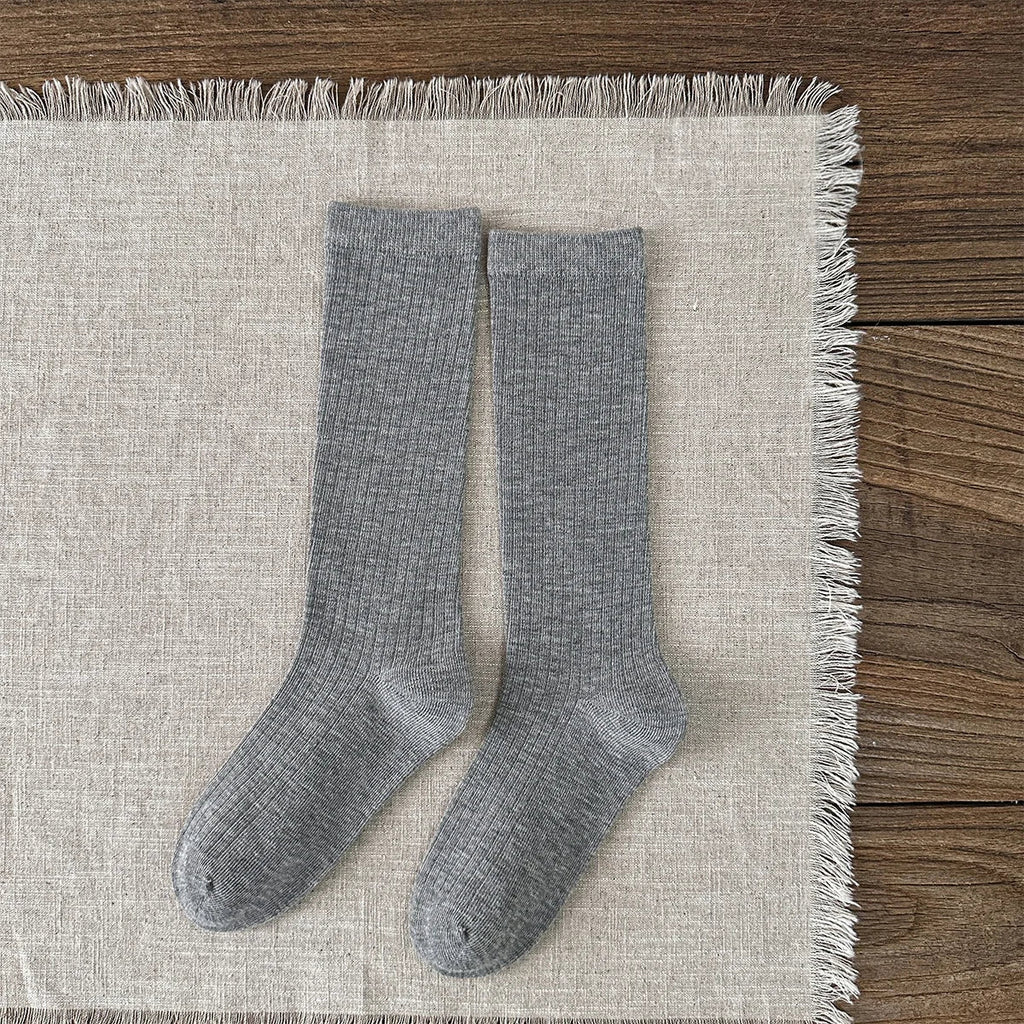 גרבי ילדים מחממות כותנה