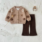 סט דגם פרחים