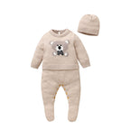 אוברול דובי +כובע