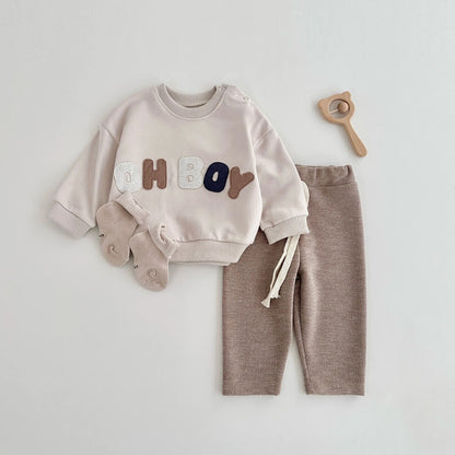 סט ארוך חורף קז'ואל