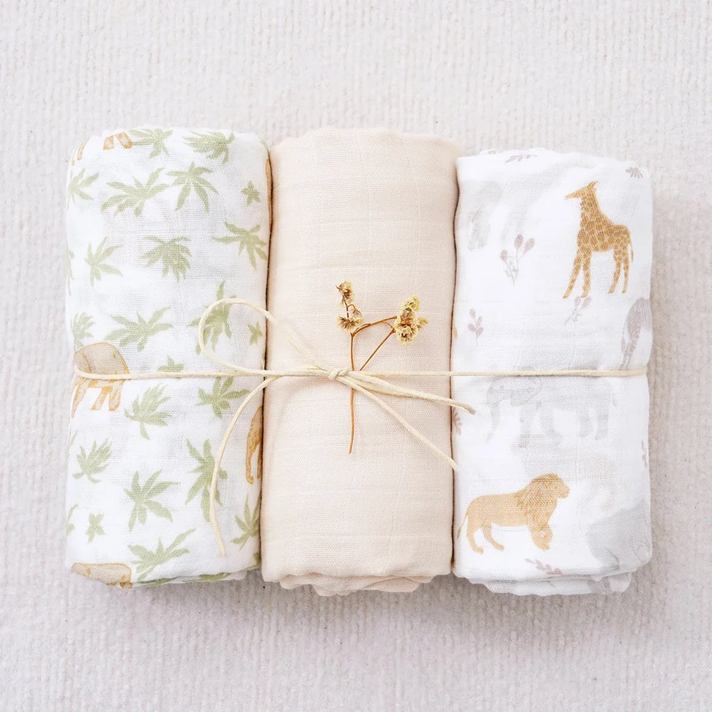 סט 3 שמיכות סטייל