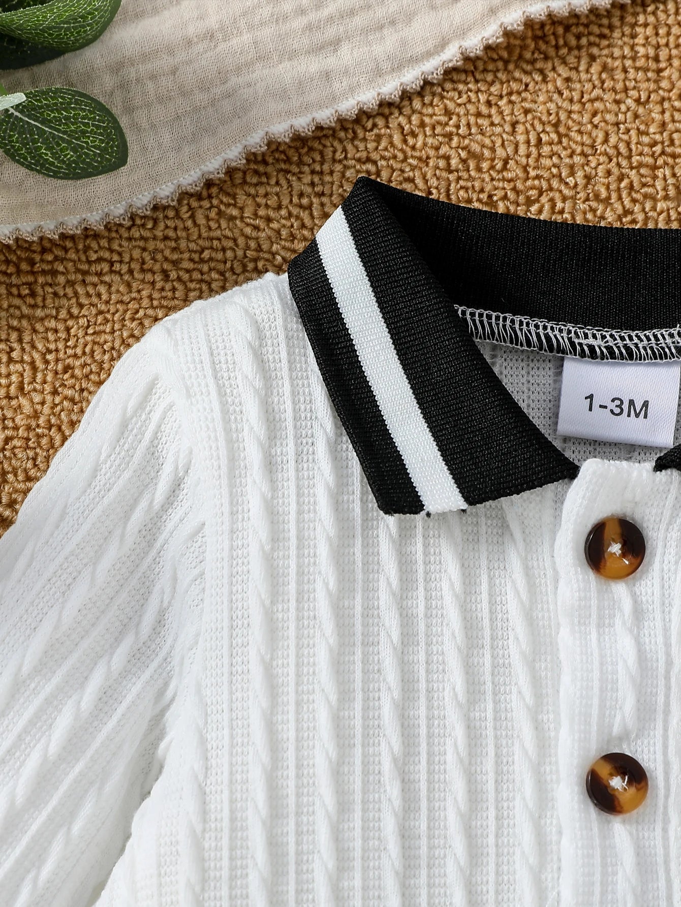 אוברול צווארון קלאסי לתינוק