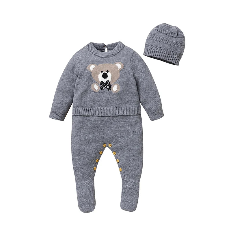 אוברול דובי +כובע