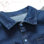 אוברול ג’ינס יוניסקס לתינוקות דגם שלו