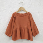 טופ כותנה בגזרת שמלה קצרה מושלם