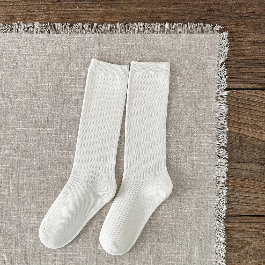 גרבי ילדים מחממות כותנה