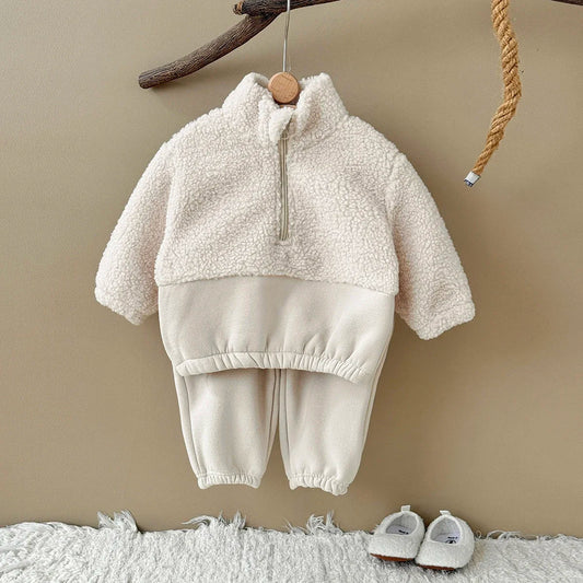 סט סוודר+ ומכנס אלגנטים