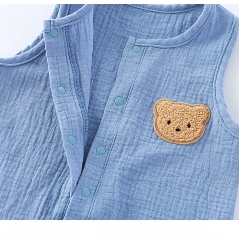 אוברול שרוולים קצרים מכופתר