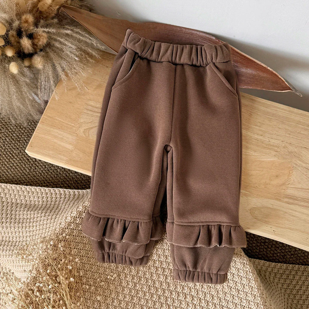 מכנסי כותנה רחבים קלאסי