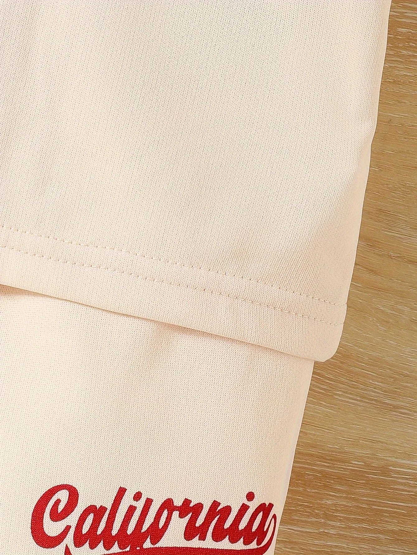 סט בגדי תינוקות דגם Cartoon – חולצה ארוכה + מכנס תואם עם כפתורים