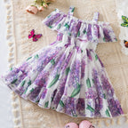 שמלת פרחים מהאגדות דגם איילה